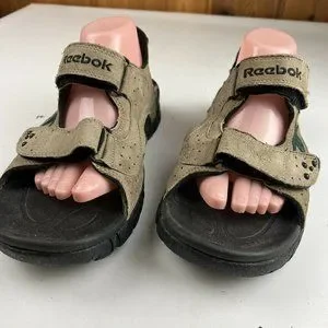 Vintage Reebok Double Strap Sandals Men\'s Size 9 Summer 90s Vintage Reebok Double Strap Sandals Men main image 4